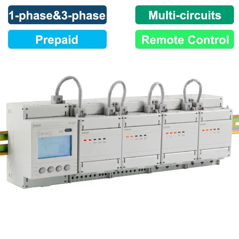 Applications of Different Types of ACREL 3-Phase Energy Meter